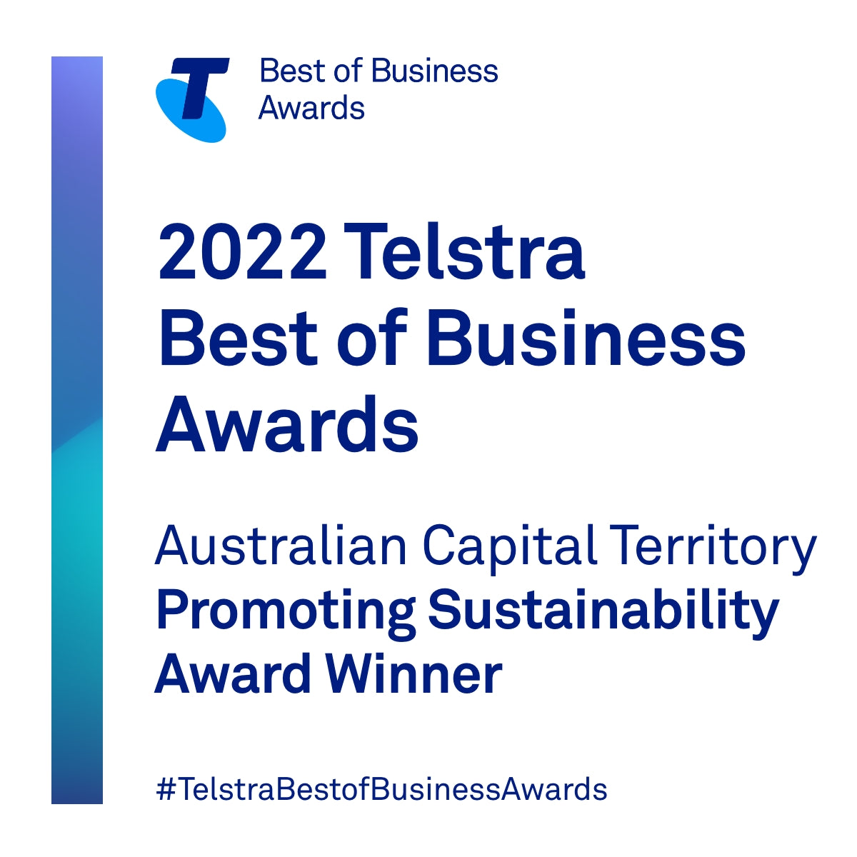 ACT Winner for Promoting Sustainability