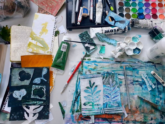 6 - 20 May 2025, Gelli Print Design, with Valerie Kirk