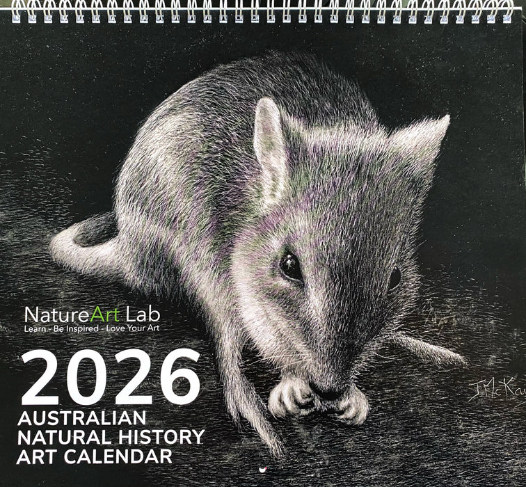 2026 Natural History Art Calendar