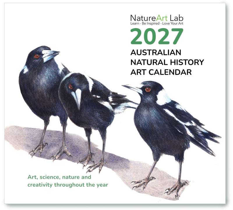 2027 Natural History Art Calendar