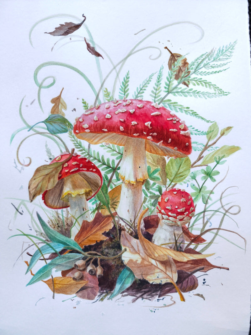 Watercolour Three (Daytime) with Xiaochen (Fiona) Bao