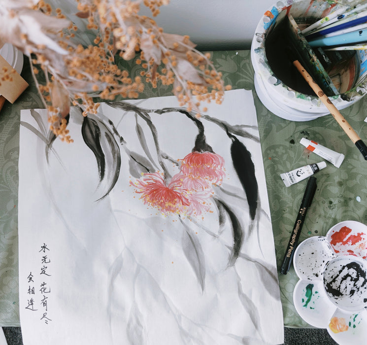 Australian Native Flora in Chinese Ink with Xiaochen (Fiona) Bao (NEW!)