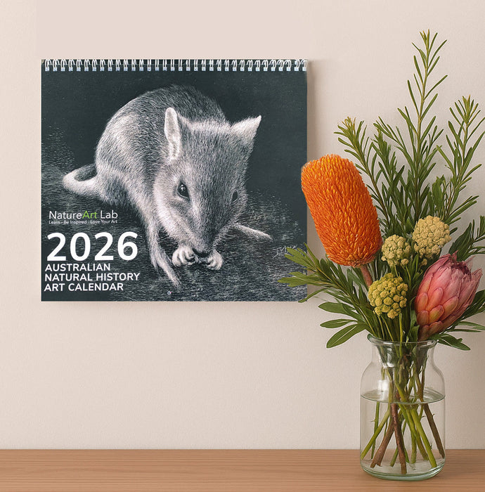 2026 Natural History Art Calendar
