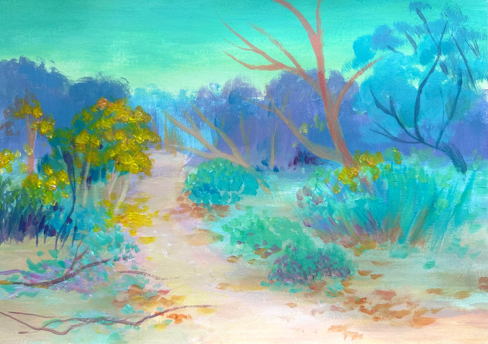Introduction to Australian Landscape in Acrylics with Xiaochen (Fiona) Bao (NEW!)