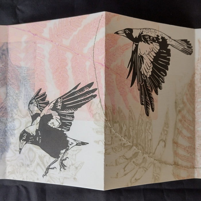22 & 23 June 2024 - Magpie Printmaking – Linocut and Botanical Monotype Artist Books - with Dr. Fenja T. Ringl