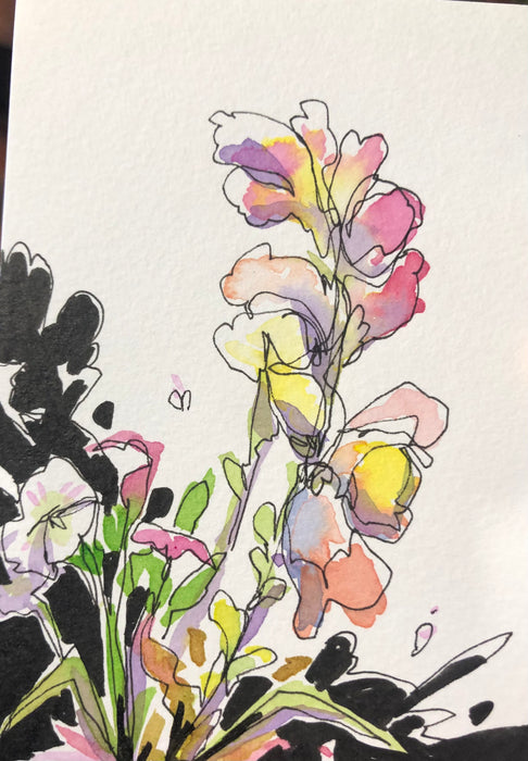 12 May 2024, Flowers in Ink with Jessica Riese