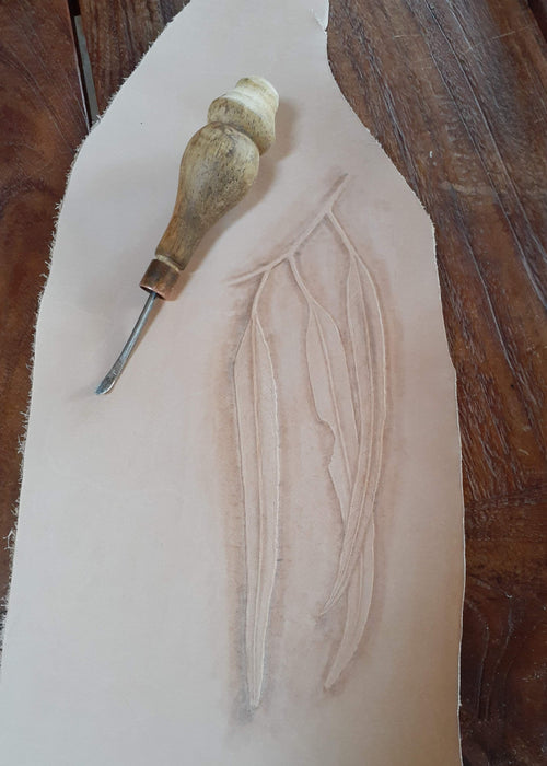 Introduction to Leather-working - Art diary Cover with Ceilidh Dalton and Amber Ecclestone (mother & daughter duo)