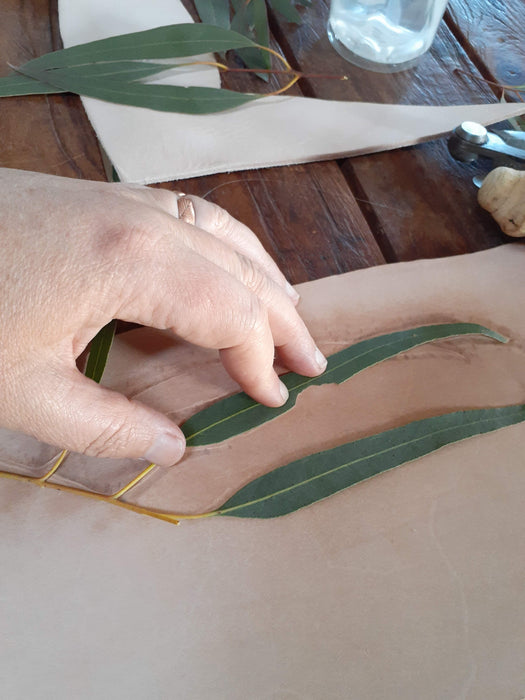 Introduction to Leather-working - Art diary Cover with Ceilidh Dalton and Amber Ecclestone (mother & daughter duo)