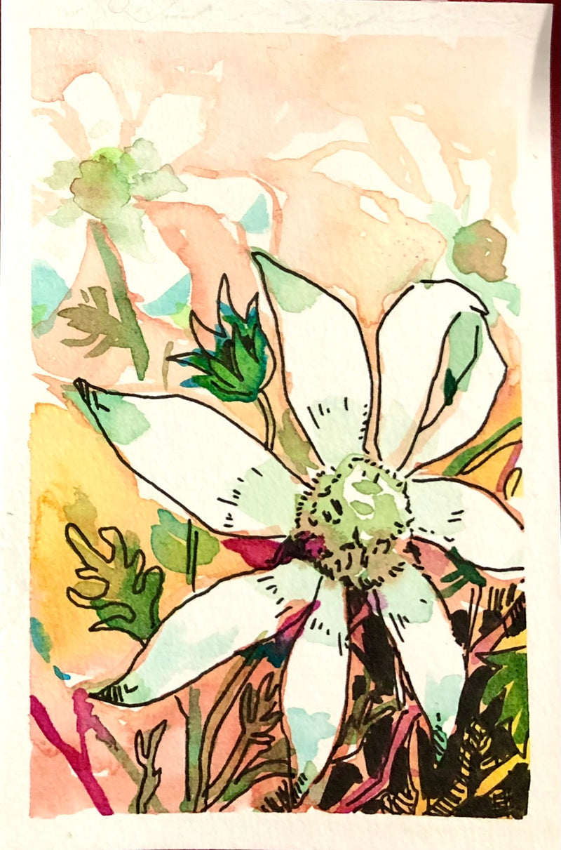 Pretty In Ink: Flowers in Pen and Ink with Jessica Riese