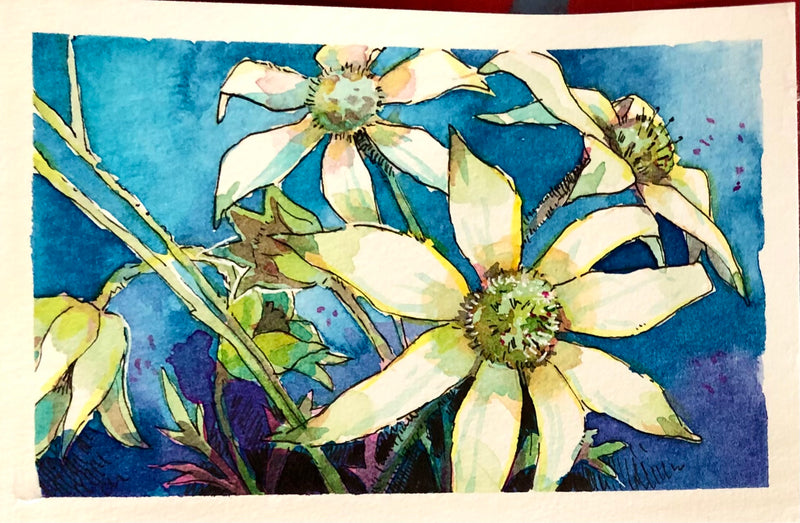 Pretty In Ink: Flowers in Pen and Ink with Jessica Riese