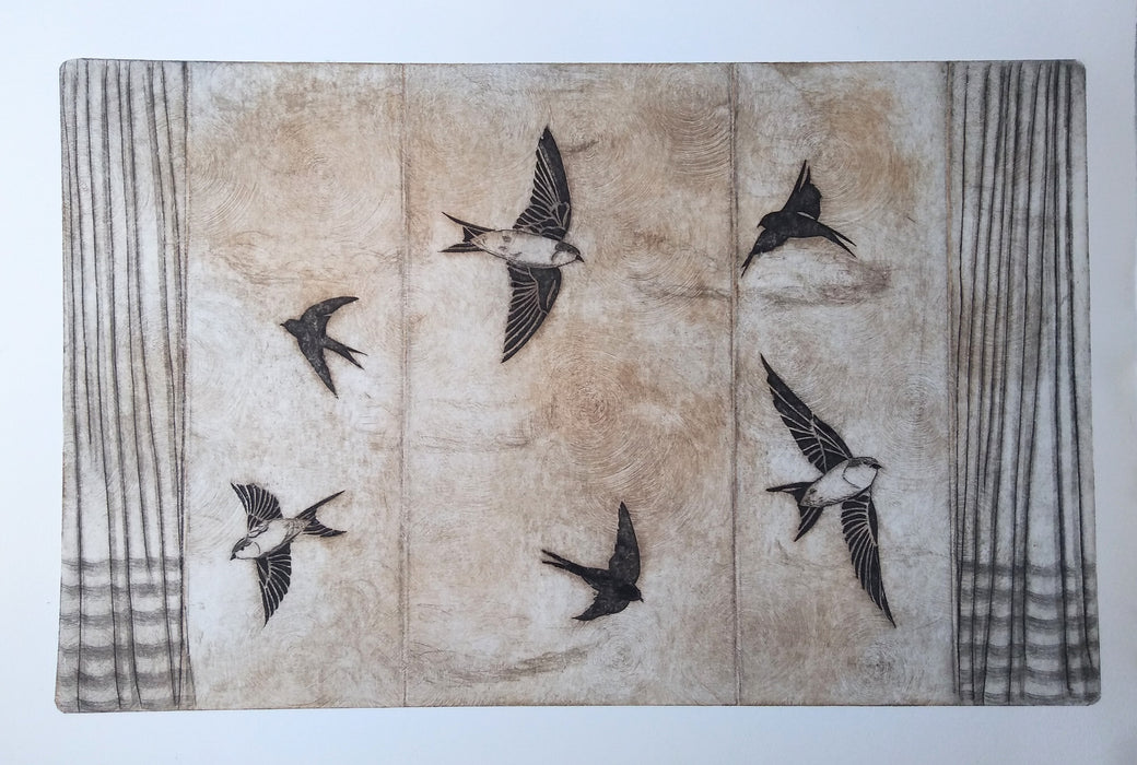 Nature-Inspired printmaking – an Introduction to  Linocut and Drypoint with Dr Fenja T Ringl