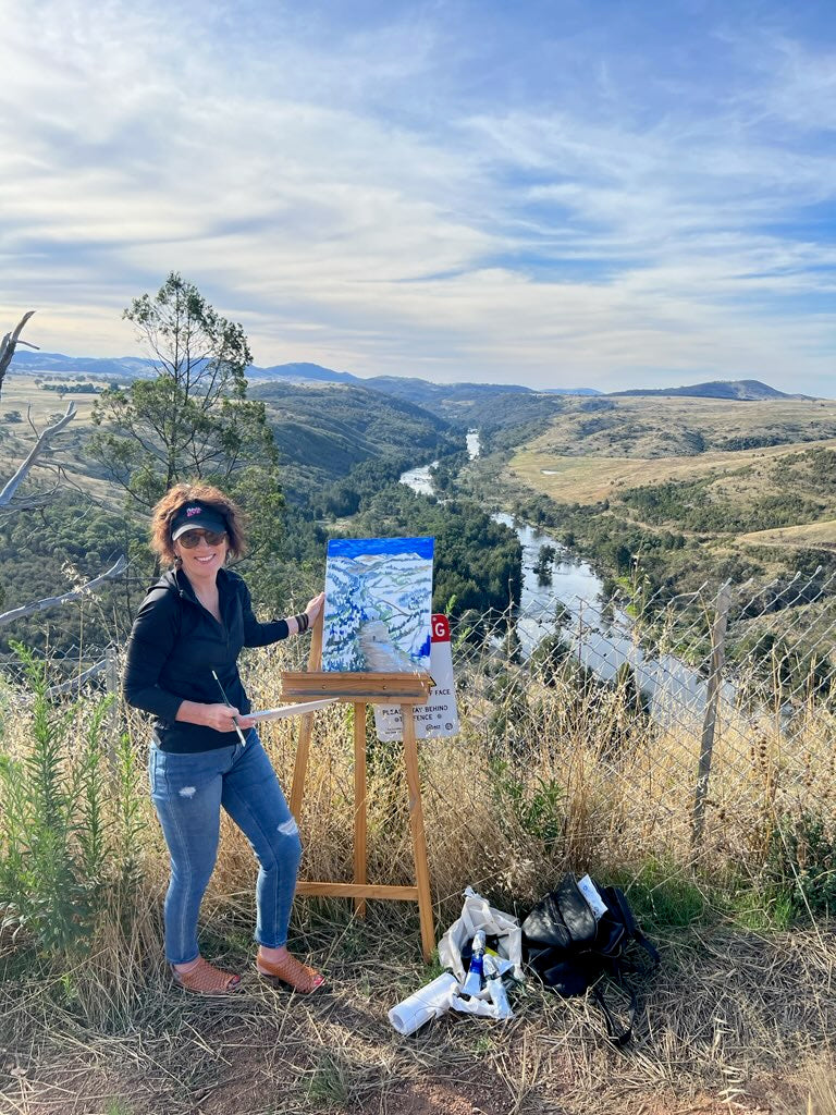 Plein Air Paint Out – Shepherds Lookout with Caroline Reid