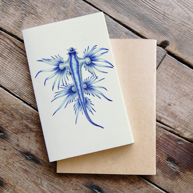 Glaucus atlanticus -  Australian Art Greeting Card